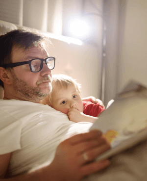 Bedtime stories can deepen relationships with kids